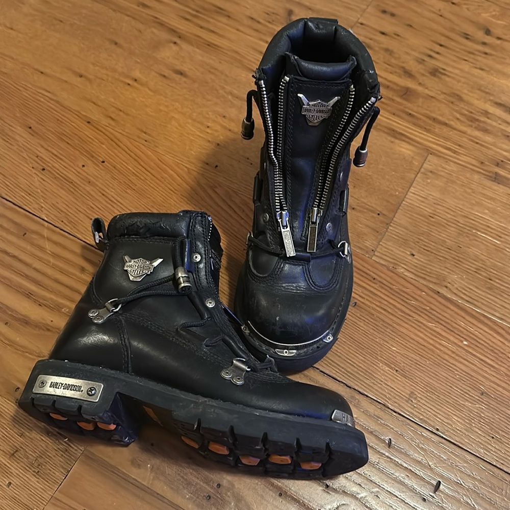 Harley Davidson Moto Boots size 6